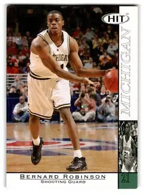 2004 SAGE HIT #26 Bernard Robinson basketball trading card collectible display