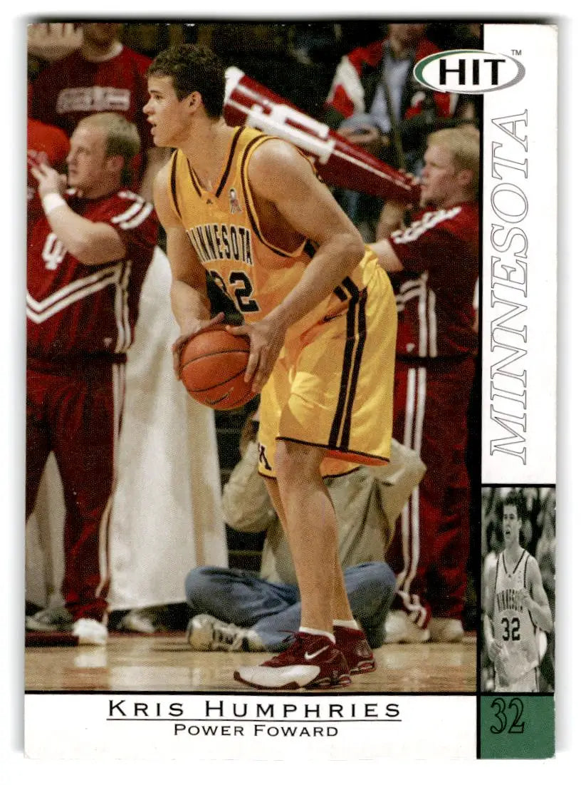 2004 SAGE HIT #32 Kris Humphries - Basketball Card Single