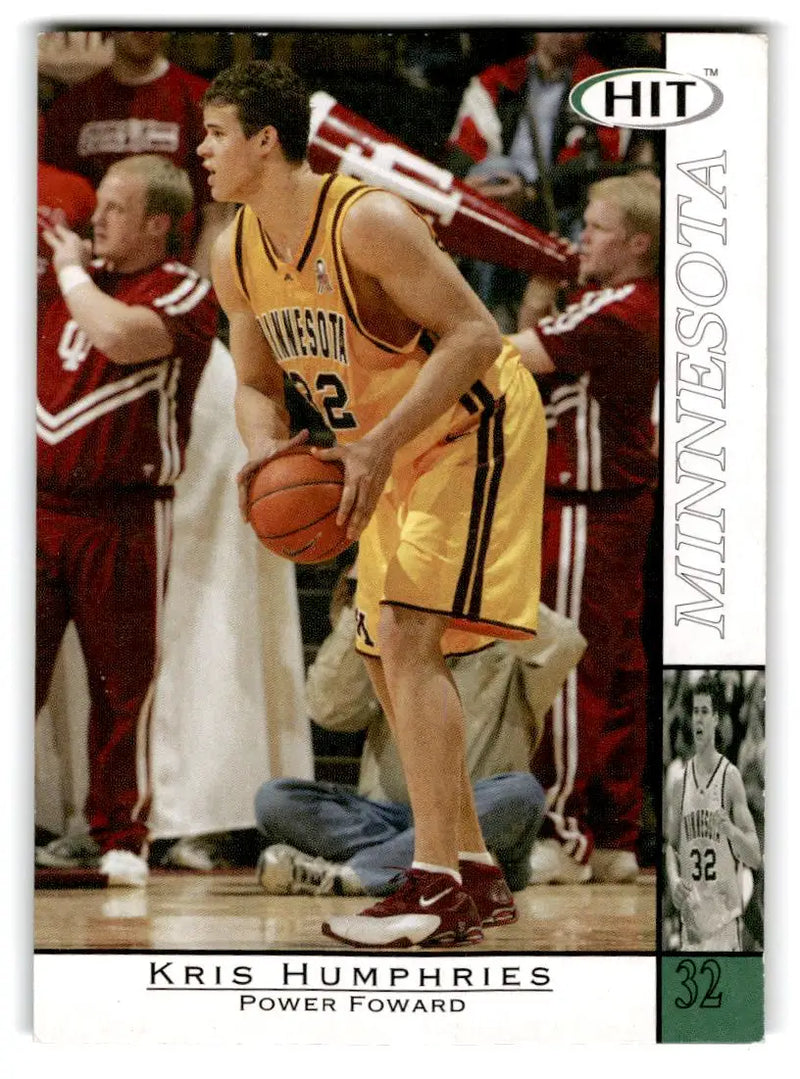 2004 SAGE HIT #32 Kris Humphries - Basketball Card Single