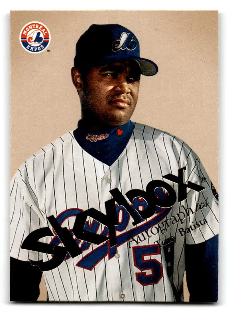 2004 SkyBox Autographics #48 Tony Batista - Baseball Card Single