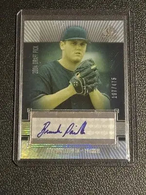 2004 SP Prospects #BP Brandon Parillo Autograph Bonus #/475 - Baseball Card Single