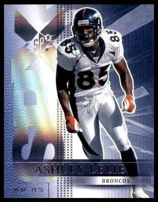 2004 SPx Ashley Lelie 29 Baltimore Ravens