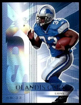 2004 SPx Olandis Gary 32 Detroit Lions
