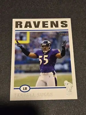 2004 Topps #62 Terrell Suggs - Football Card Single