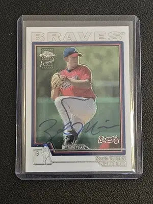 2004 Topps Chrome #232 Zach Miner Certified Autographs - Baseball Card Single