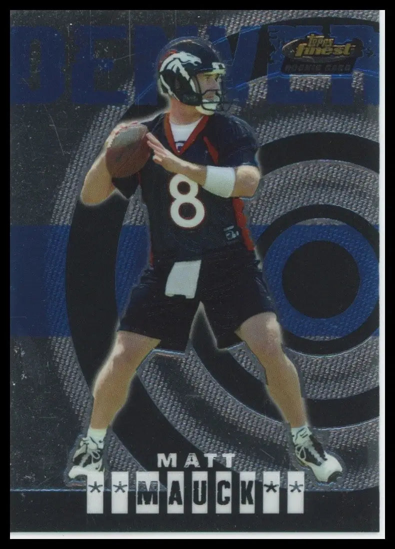 2004 Topps Finest - Matt Mauck #97 (RC) - Football Card Single