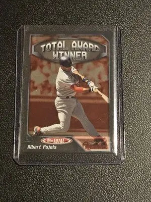 2004 Topps Total #AW4 Albert Pujols Total Award Winners - Baseball Card Single