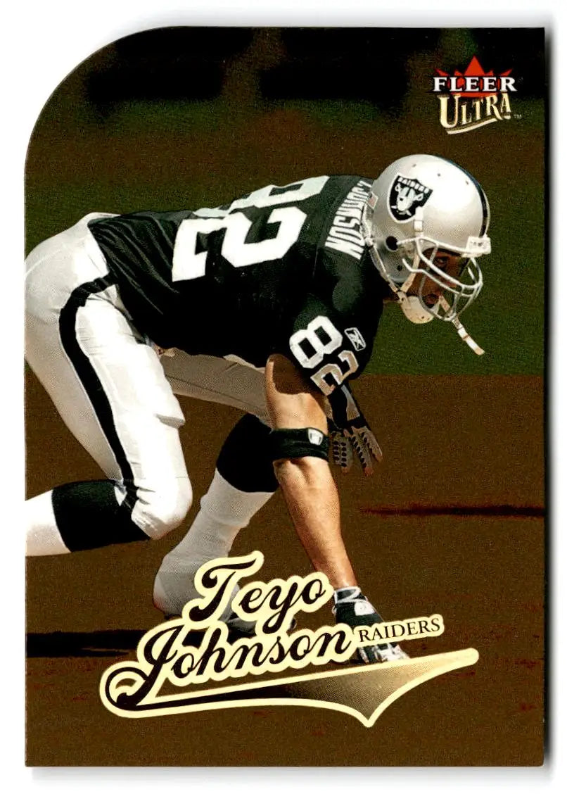 2004 Ultra #105 Teyo Johnson Gold Medallion - Football Card Single