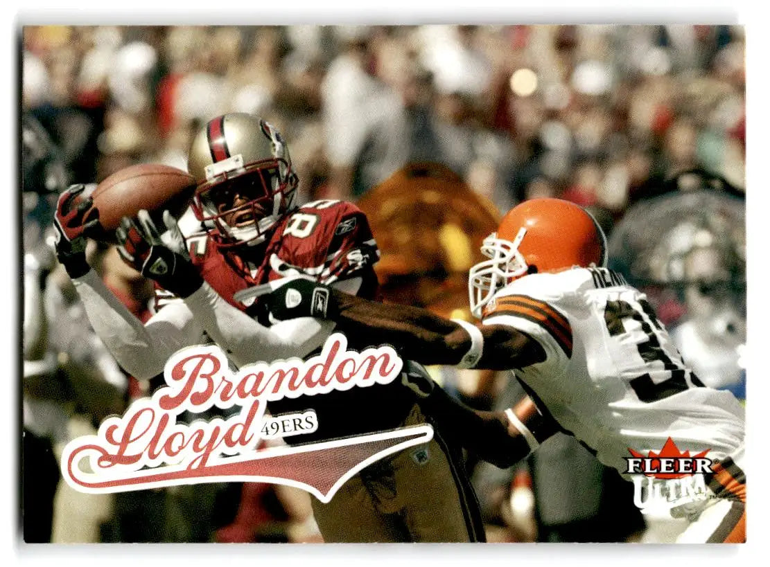 2004 Ultra #137 Brandon Lloyd - Football Card Single