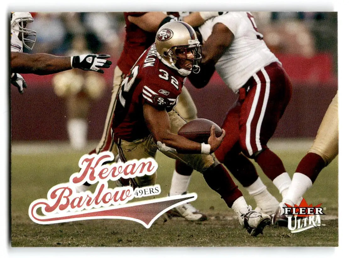 2004 Ultra #15 Kevan Barlow - Football Card Single