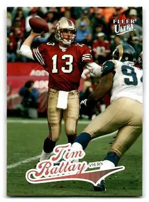 Tim Rattay 2004 Ultra #151 trading card for football collectors and enthusiasts