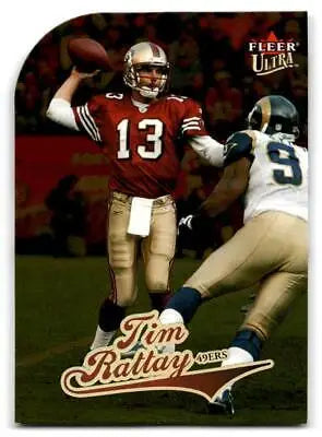 Tim Rattay football card from 2004 Ultra #151 Tim Rattay Gold Medallion collection