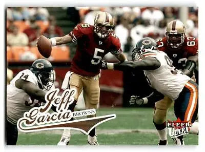 2004 Ultra #171 Jeff Garcia Football Trading Card for collectors and fans