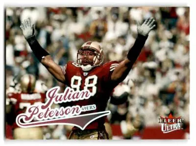 2004 Ultra #22 Julian Peterson - Football Card Single