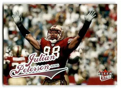 2004 Ultra #22 Julian Peterson - Football Card Single