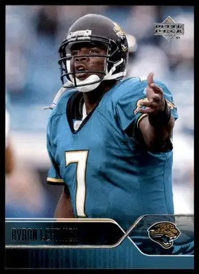 2004 Upper Deck Byron Leftwich 89 Jacksonville Jaguars
