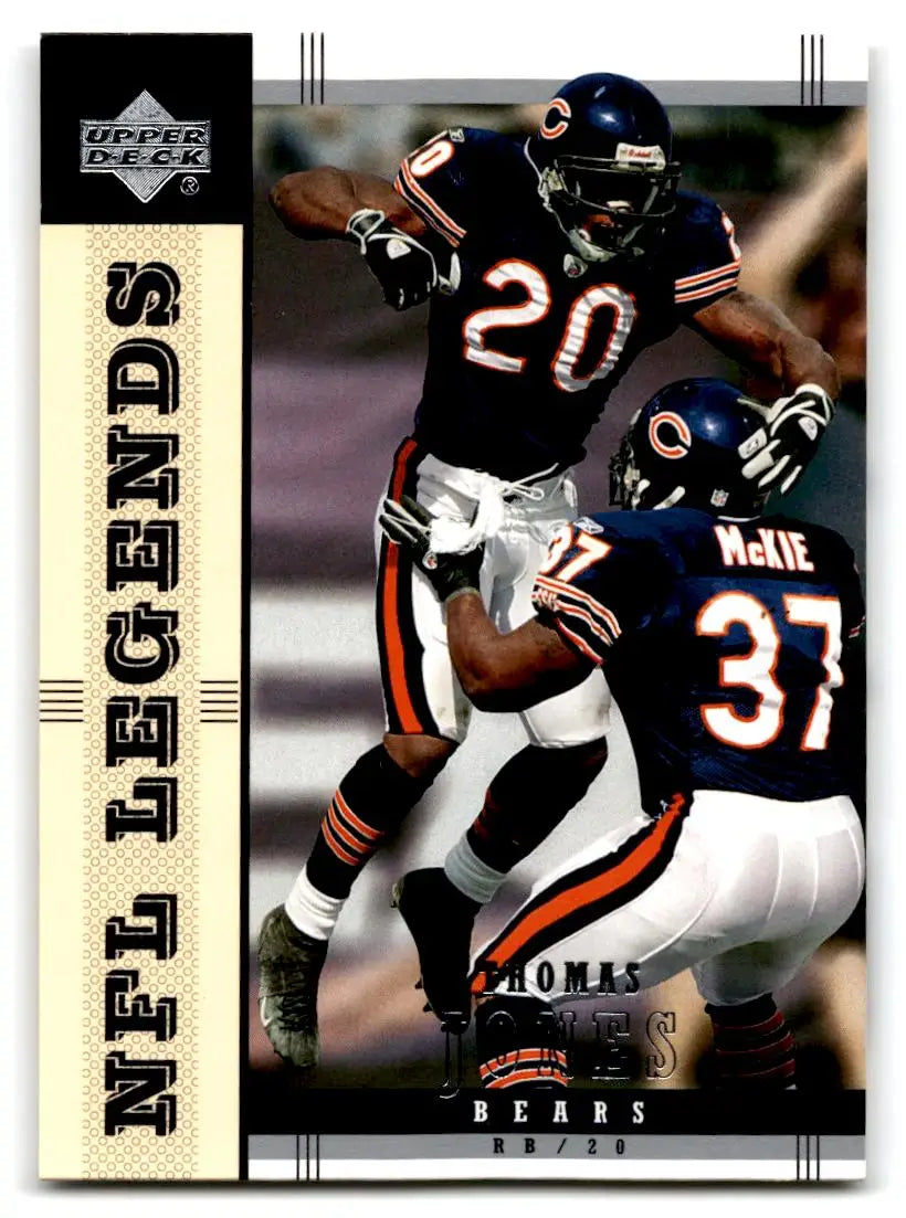 2004 Upper Deck Legends #16 Thomas Jones - Football Card Single