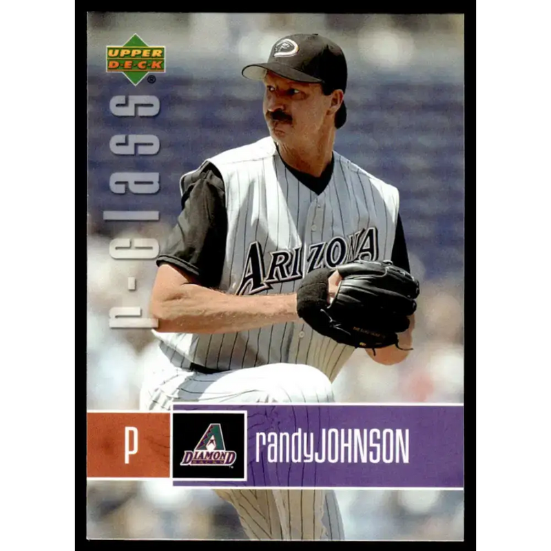 2004 Upper Deck r-class #41 Randy Johnson EX/NM Arizona Diamondbacks Baseball Card - Baseball Card Single