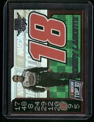 2004 Wheels High Gear Bobby Labonte #TT8 Top Ten Racing - Racing Card Single