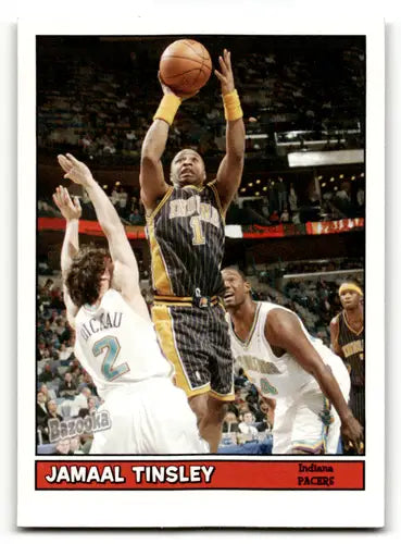 2005-06 Topps Bazooka #147 Jamaal Tinsley NM Near Mint Pacers ID:59406 - Basketball Card Single
