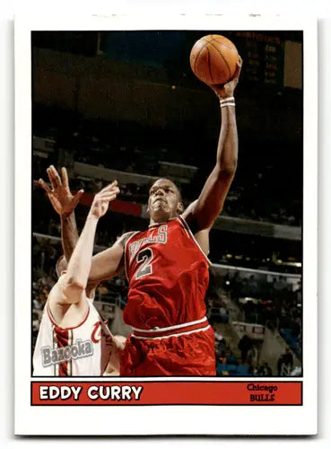 Original gloss 2005-06 Topps Bazooka Eddy Curry basketball card featuring Bulls ID 59404