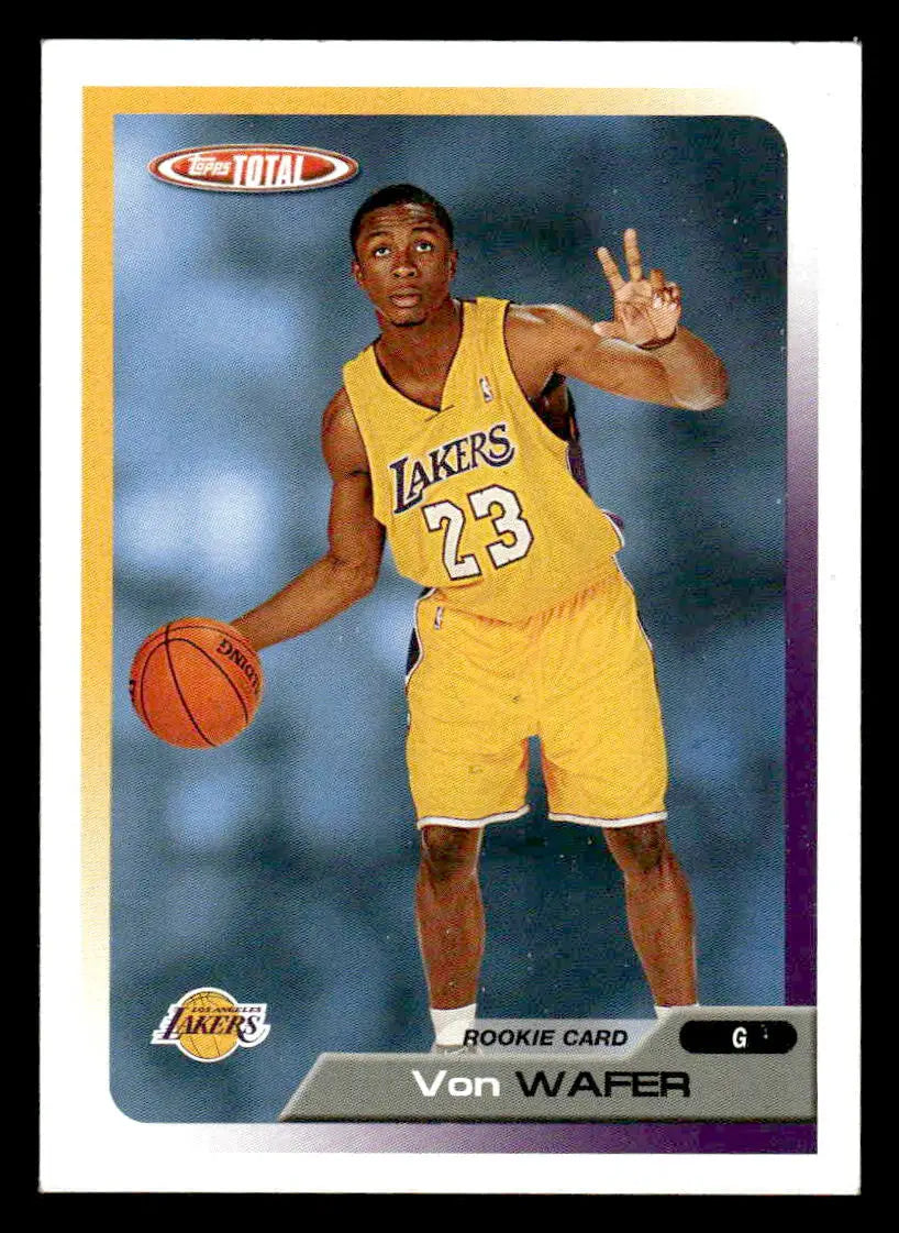 2005-06 Topps Total #350 Von Wafer - Basketball Card Single