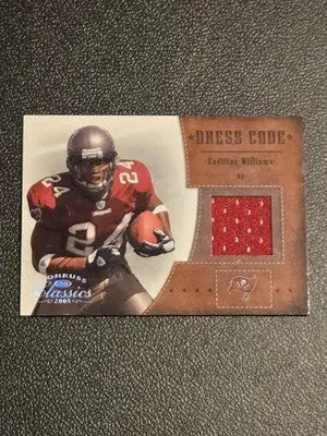 2005 Donruss Classics #DC-5 Cadillac Williams Dress Code Jerseys #/250 - Football Card Single