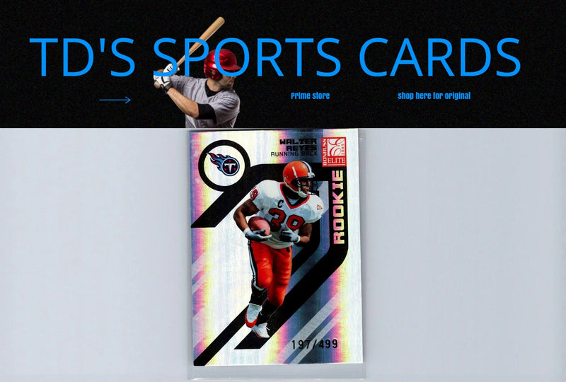 Walter Reyes rookie trading card from 2005 Donruss Elite #200 numbered 499