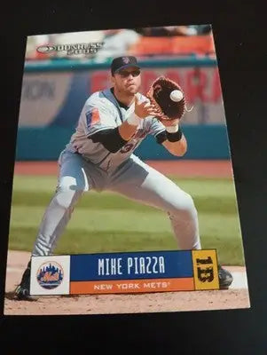 2005 Donruss - Mike Piazza #260. NY Mets. NRMT+ - Baseball Card Single