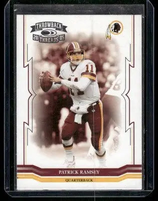 2005 Donruss Throwback Threads Patrick Ramsey #148 Football - Football Card Single