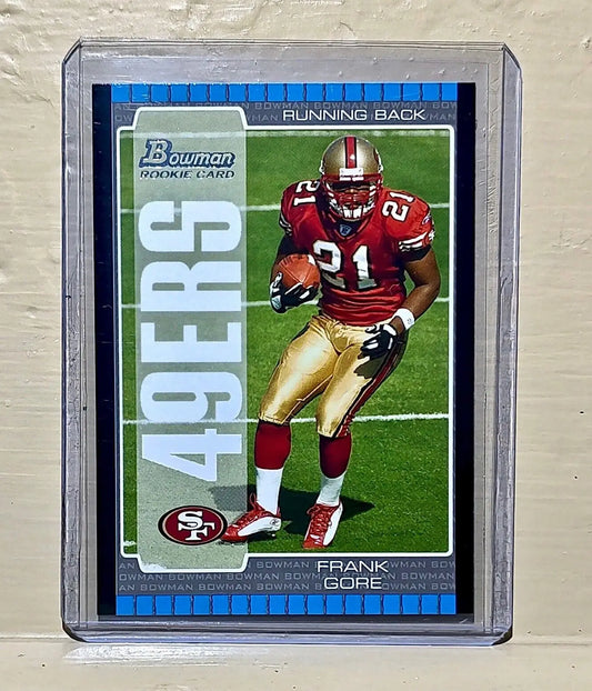 2005 Frank Gore Topps Bowman #130 NFL Rookie Trading Card 49ers - Football Card Single