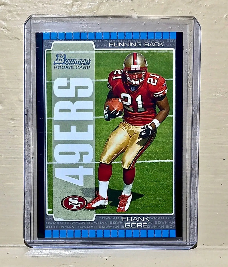 2005 Frank Gore Topps Bowman #130 NFL Rookie Trading Card 49ers - Football Card Single