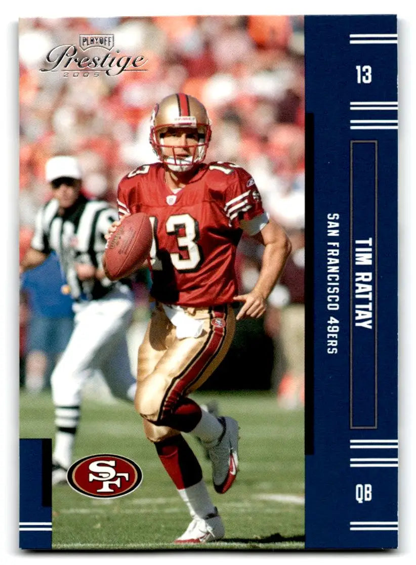 2005 Playoff Prestige #121 Tim Rattay - Football Card Single