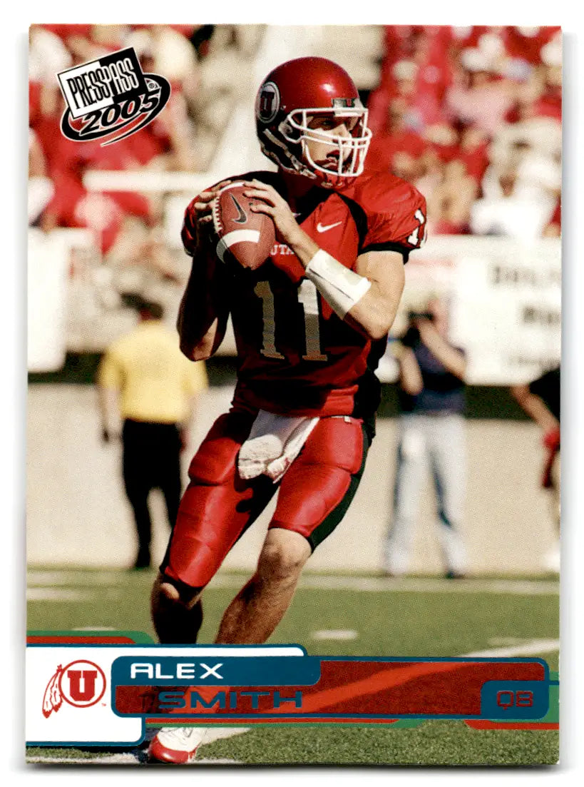 2005 Press Pass - #10 Alex Smith (RC) Blue 49ers - Football Card Single