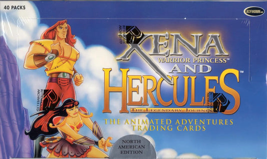 2005 Rittenhouse Xena & Hercules Animated Adventures Sealed Card Box US Edition - Entertainment Card Box