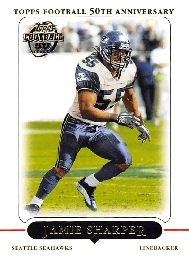 2005 Topps #101 Jamie Sharper NM-MT Seattle Seahawks Football Card - Football Card Single