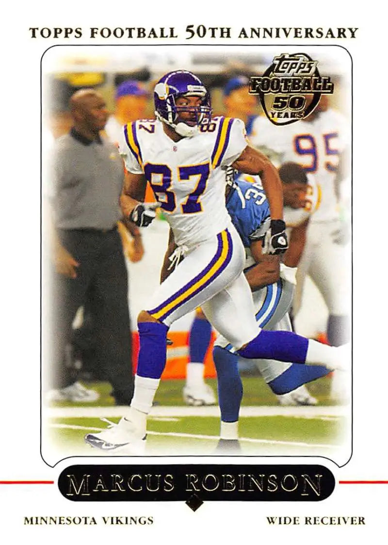 2005 Topps #118 Marcus Robinson NM-MT Minnesota Vikings Football Card - Football Card Single