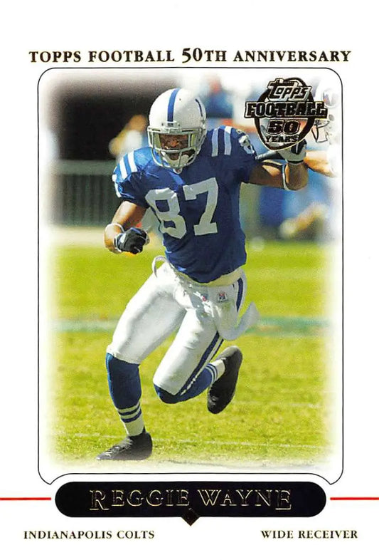 2005 Topps #119 Reggie Wayne NM-MT Indianapolis Colts Football Card - Football Card Single