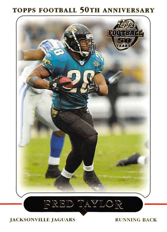 2005 Topps #124 Fred Taylor NM-MT Jacksonville Jaguars Football Card - Football Card Single