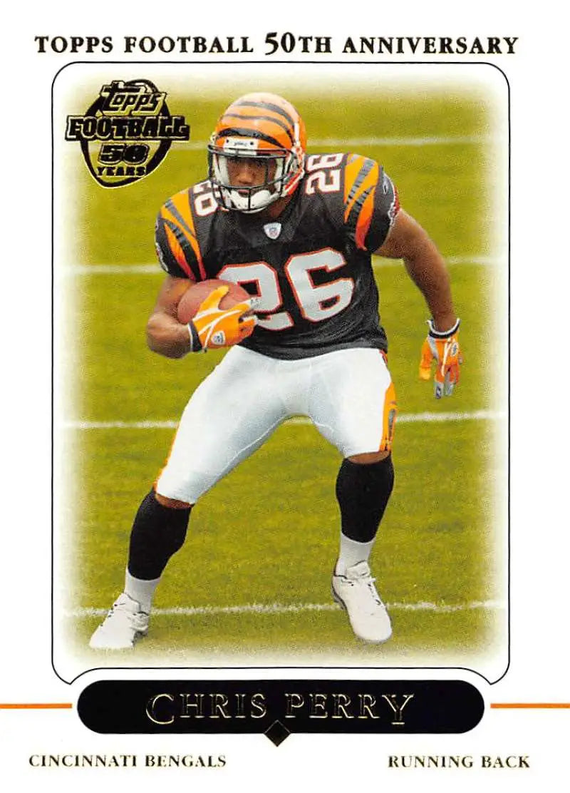 2005 Topps #129 Chris Perry NM-MT Cincinnati Bengals Football Card - Football Card Single