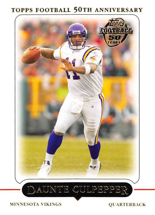 2005 Topps #13 Daunte Culpepper NM-MT Minnesota Vikings Football Card - Football Card Single