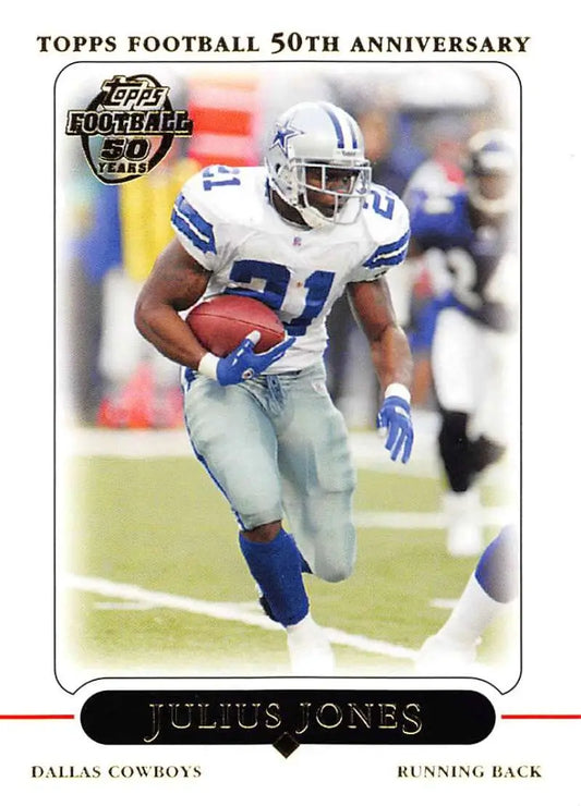 2005 Topps #136 Julius Jones NM-MT Dallas Cowboys Football Card - Football Card Single