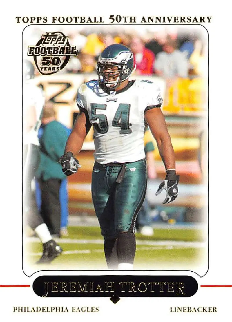 2005 Topps #137 Jeremiah Trotter NM-MT Philadelphia Eagles Football Card - Football Card Single