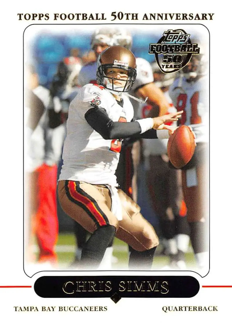 2005 Topps #138 Chris Simms NM-MT Tampa Bay Buccaneers Football Card - Football Card Single
