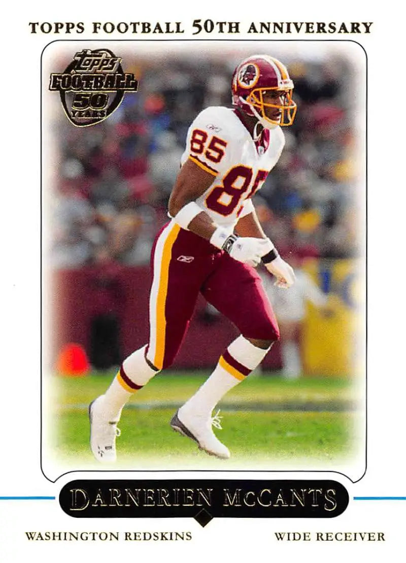 2005 Topps #139 Darnerien McCants NM-MT Washington Redskins Football Card - Football Card Single
