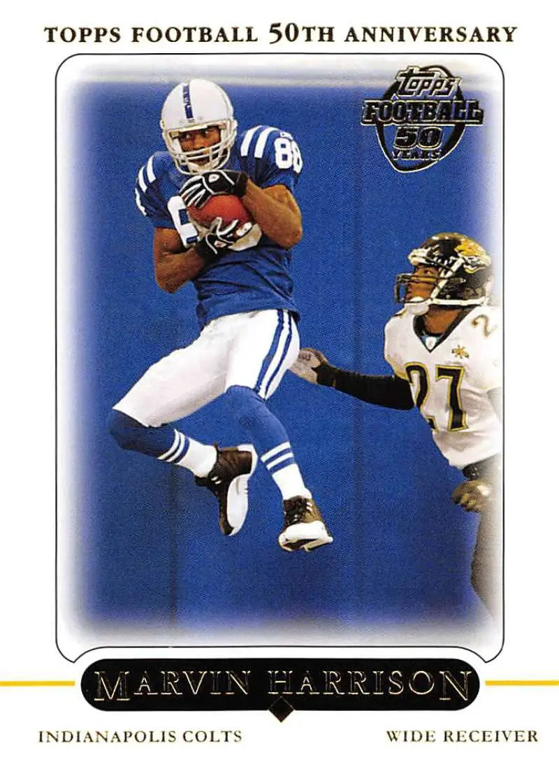 2005 Topps #14 Marvin Harrison NM-MT Indianapolis Colts Football Card - Football Card Single