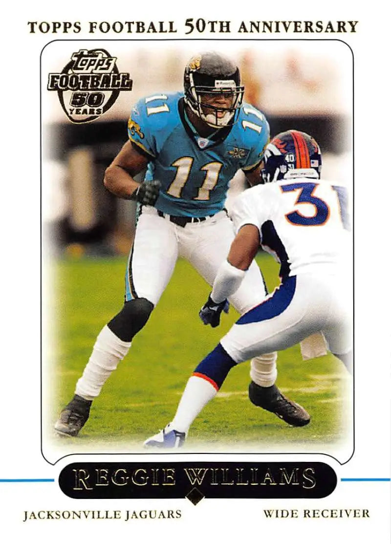 2005 Topps #142 Reggie Williams NM-MT Jacksonville Jaguars Football Card - Football Card Single