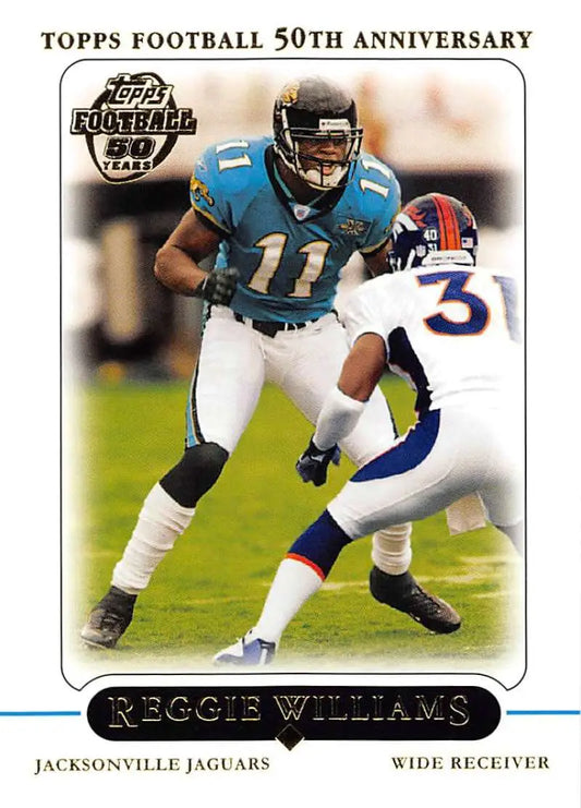 2005 Topps #142 Reggie Williams NM-MT Jacksonville Jaguars Football Card