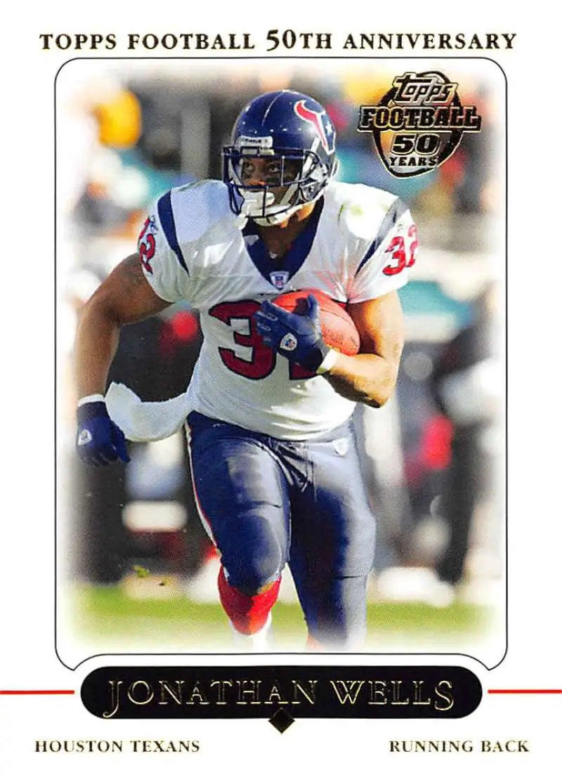 2005 Topps #148 Jonathan Wells NM-MT Houston Texans Football Card - Football Card Single