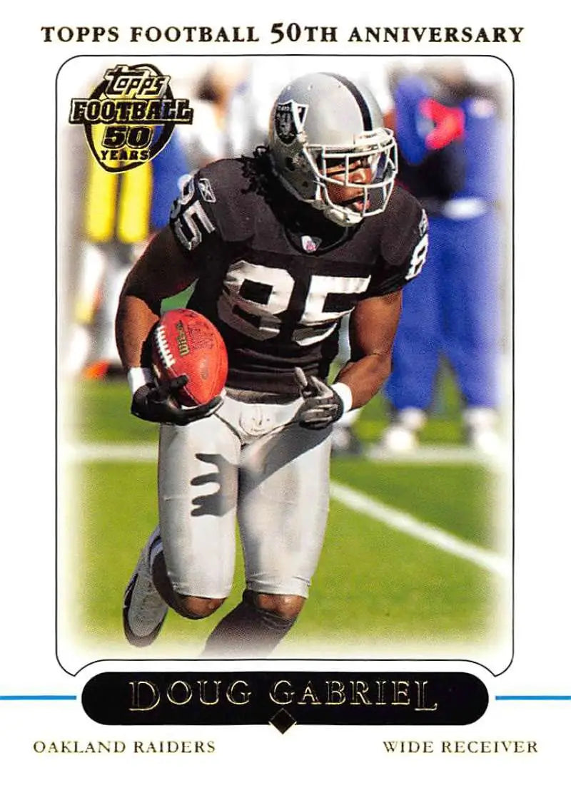 2005 Topps #151 Doug Gabriel NM-MT Oakland Raiders Football Card - Football Card Single